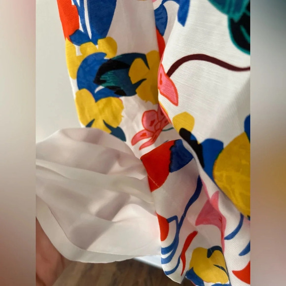 J. Crew Morning Floral All-Occasion Dress multi color fit & flare dress Size 00 - Picture 6 of 14